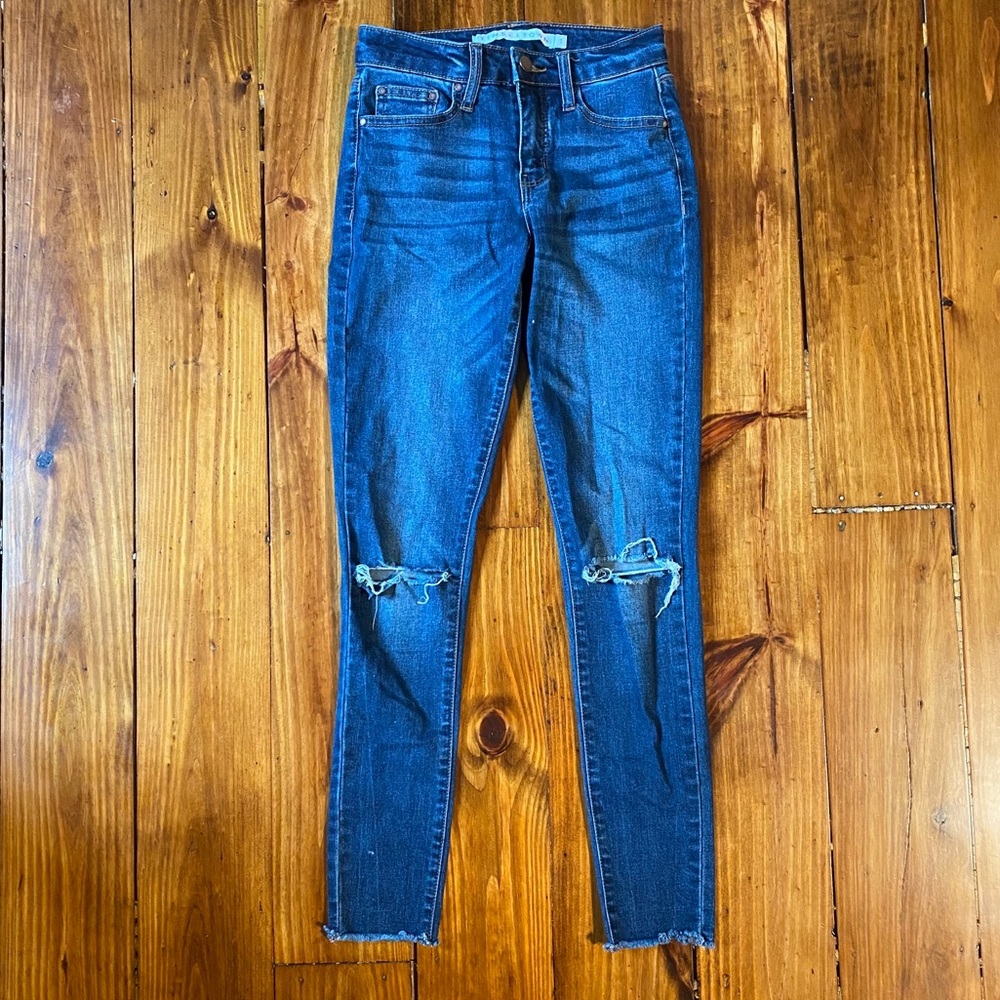 Ripped Blue Jeans